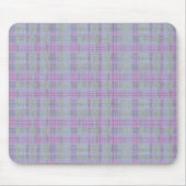 Lavender Plaid Harmony  Mousepad (Vorne)
