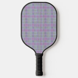 Lavender Plaid Harmony  Pickleball Schläger