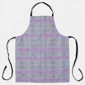 Lavender Plaid Harmony  Schürze (Vorderseite)