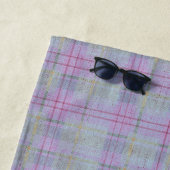 Lavender Plaid Harmony Strandtuch (Beispiel)