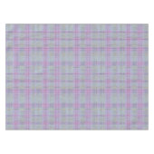 Lavender Plaid Harmony Tischdecke (Vorderseite (Horizontal))