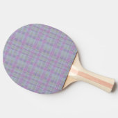 Lavender Plaid Harmony  Tischtennis Schläger (Seitenansicht)