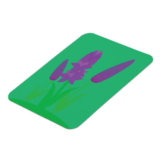 Lavender Plants Magnet (Linke Seite)