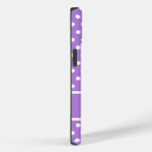 Lavender Polka Dots Case-Mate iPhone Hülle (Rückseite / Rechts)