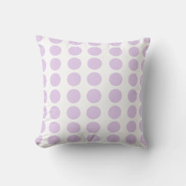 Lavender Polka Dots Design Kissen