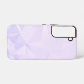 Lavender Polygon Geometric Samsung Galaxy Hülle (Rückseite (Horizontal))