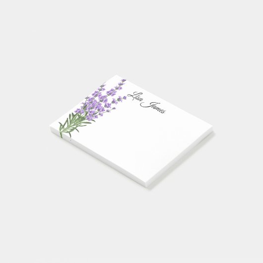 Lavender Post-it-Notes Post-it Klebezettel (angewinkelt)