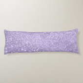 Lavender Princess Glitzer #1 (Imitate Glitzer) Seitenschläferkissen (Rückseite)