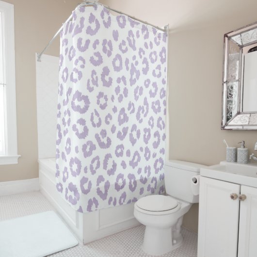 Lavender Print Duschvorhang (Beispiel)