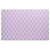 Lavender Quatrefolienfliesen Muster Stoff (Yard (91,4 cm))