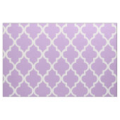 Lavender Quatrefolienfliesen Muster Stoff (Fat Quarter (45,7 x 55,9 cm))
