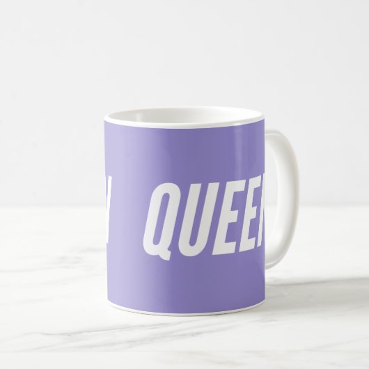 Lavender Queen Coffee Tasse (VorderseiteRechts)