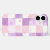 Lavender Quilt Case-Mate iPhone Hülle (Rückseite (Horizontal))