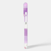 Lavender Quilt Case-Mate iPhone Hülle (Rückseite / Links)