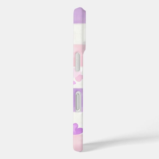 Lavender Quilt Case-Mate iPhone Hülle (Rückseite / Rechts)