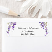 Lavender return address label (Insitu)