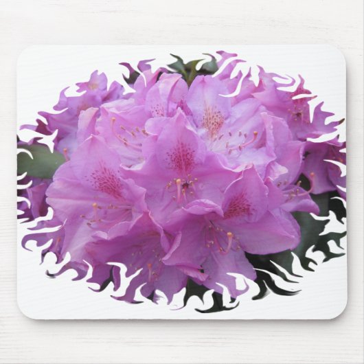 Lavender Rhododendron Mousepad (Vorne)