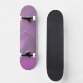 Lavender Ripple Skate Board Deck Skateboard (Vorderseite)