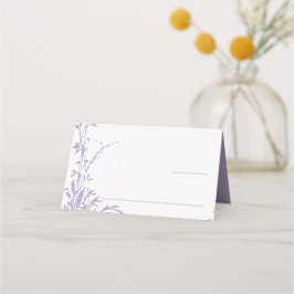 Lavender Romantic Botanical Garden Wedding Platzkarte