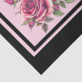 Lavender Rose Bouquets Tiled Decoupage Seidenpapier (Ausschnitt)