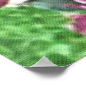 Lavender Rose Bush Poster (Ecke)