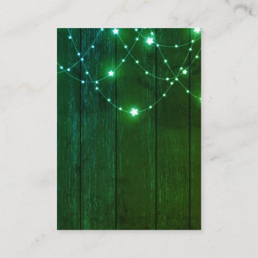 Lavender Rose & Emerald Raffle Ticket Begleitkarte (Rückseite)