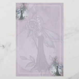 Lavender Rose Fairy Stationary von Molly Harrison Briefpapier