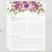 Lavender Rose LGBTQ Hochzeitsseite (Vorne/Hinten)