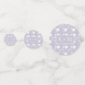 Lavender Rose Wedding Confetti Konfetti (Vorderseiten)