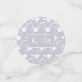 Lavender Rose Wedding Confetti Konfetti (Klein Vorderseite)
