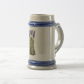 Lavender Sage Bundle Ceramic Beer Stein Bierglas (VorderseiteRechts)
