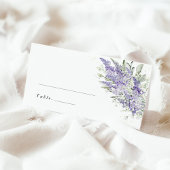 Lavender & Sage Green Floral Wedding Place Cards Platzkarte