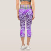 Lavender Sail Capri Leggings (Rückseite)