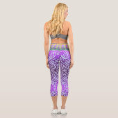 Lavender Sail Capri Leggings (Rückseite)
