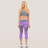 Lavender Sail Capri Leggings (Vorderseite)