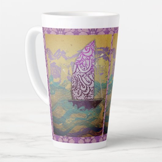 Lavender Sail Milchtasse (Linke Ecke)