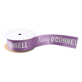 Lavender Satin Ribbon - Personalisierte Multifunkt Satinband