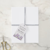 Lavender Seed Packet Gedenkfeier Geschenkanhänger (Mit Garn)