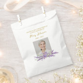 Lavender Seed Packet Memorial Funeral Geschenktütchen (Ausgeschnitten)