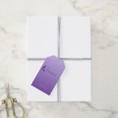 Lavender Serenity Custom Gift Tags Geschenkanhänger (Mit Garn)