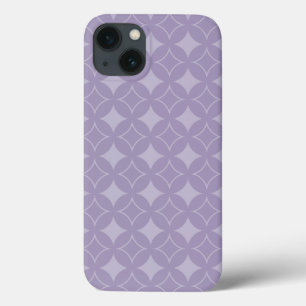 Lavender shippo pattern Case-Mate iPhone case