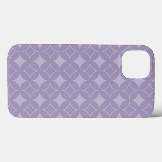 Lavender shippo pattern Case-Mate iPhone case (Rückseite (Horizontal))