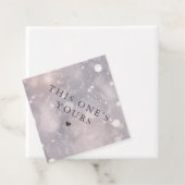 Lavender Snowfall Diamond Danke Geschäft Geschenkanhänger (Beispiel)