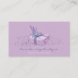 Lavender Soap Maker Gift Visitenkarte