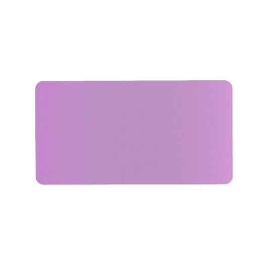 Lavender Sold Gradient Design Adressaufkleber (Vorne)