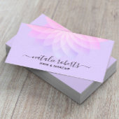 Lavender Spiral Floral Elegantes Boutique-Hotel & Visitenkarte