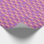 Lavender Sprig Geschenkpapier (Ecke)