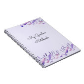 Lavender Sprigs My Garden Notebook Notizblock (Rechte Seite)