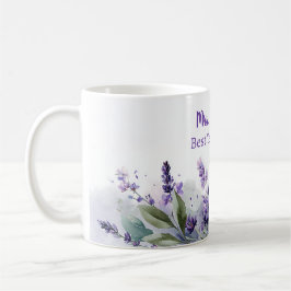 Lavender Spring Floral Bester Lehrer Dankeschön Kaffeetasse