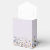 Lavender Spring Wildflower Meadow Garden Wedding  Geschenkschachtel (Geöffnet)